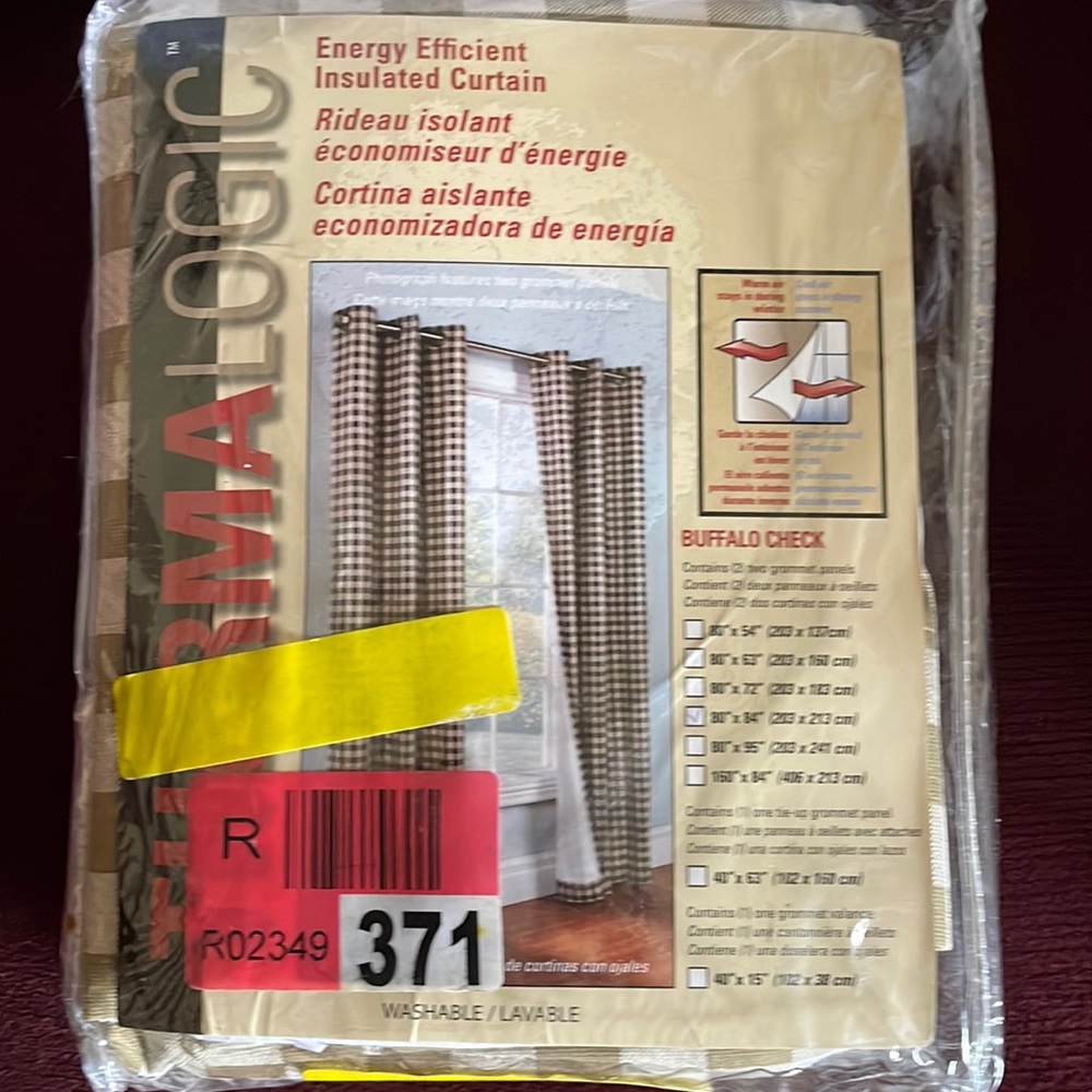 Buffalo Check Window Treatments